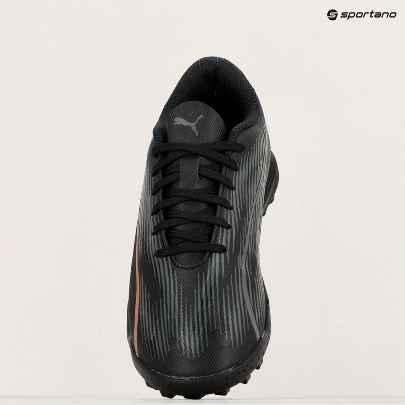 Бутси футбольні дитячі PUMA Ultra Play TT Jr puma black/copper rose 16