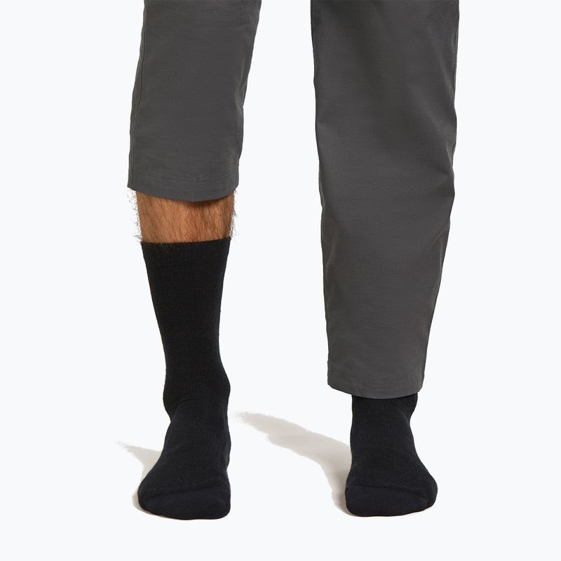 Шкарпетки чоловічі Icebreaker Merino Lifestyle Light Crew black 3