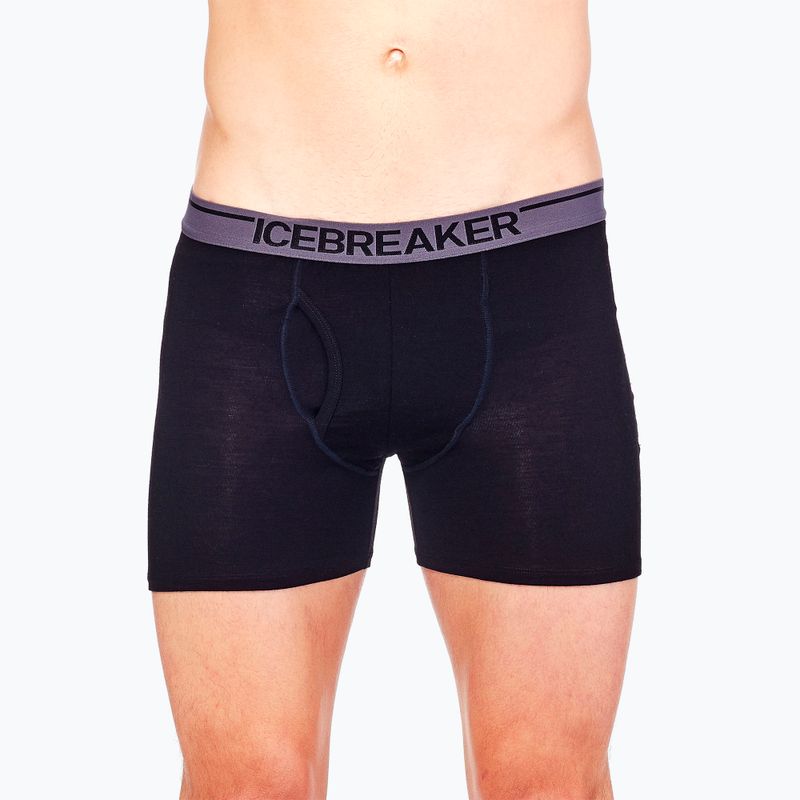 Труси термічні чоловічі Icebreaker Anatomica wFly black 2