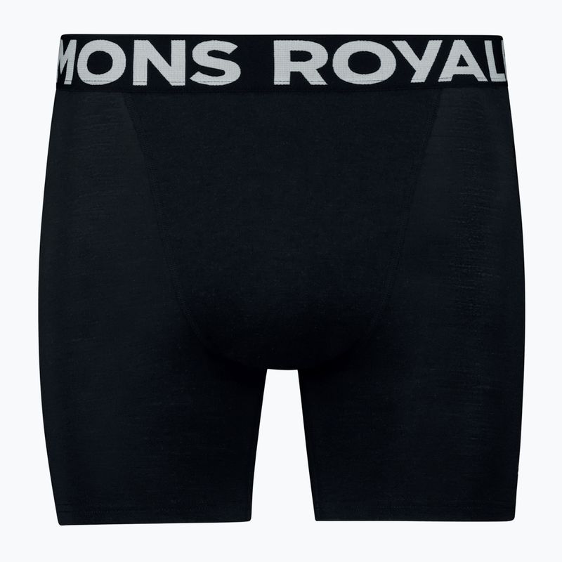 Труси термічні чоловічі Mons Royale Hold 'em Merino black