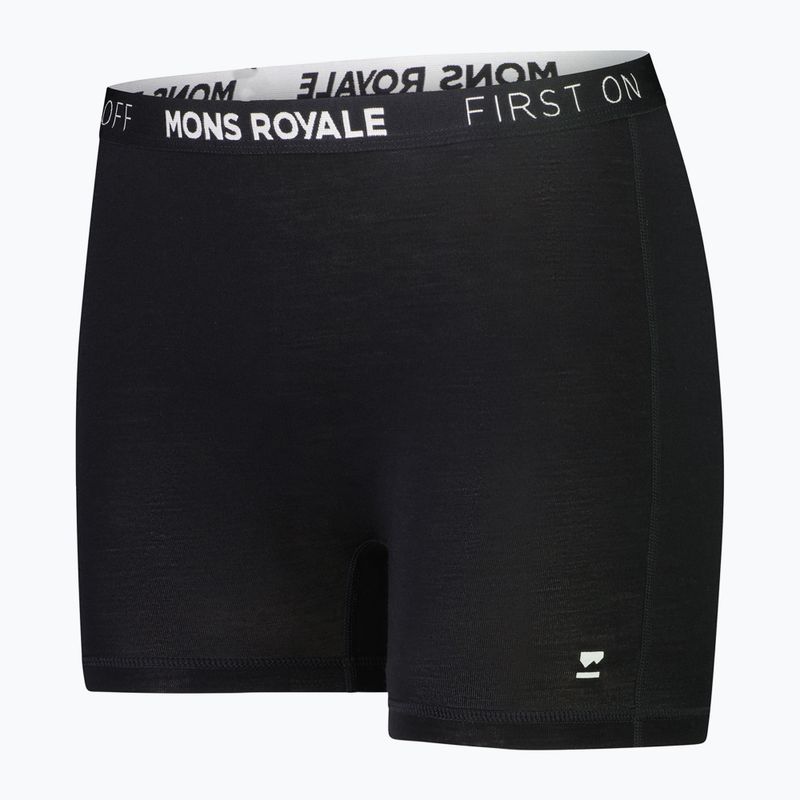 Труси термічні жіночі Mons Royale Hannah Merino Hot black 2