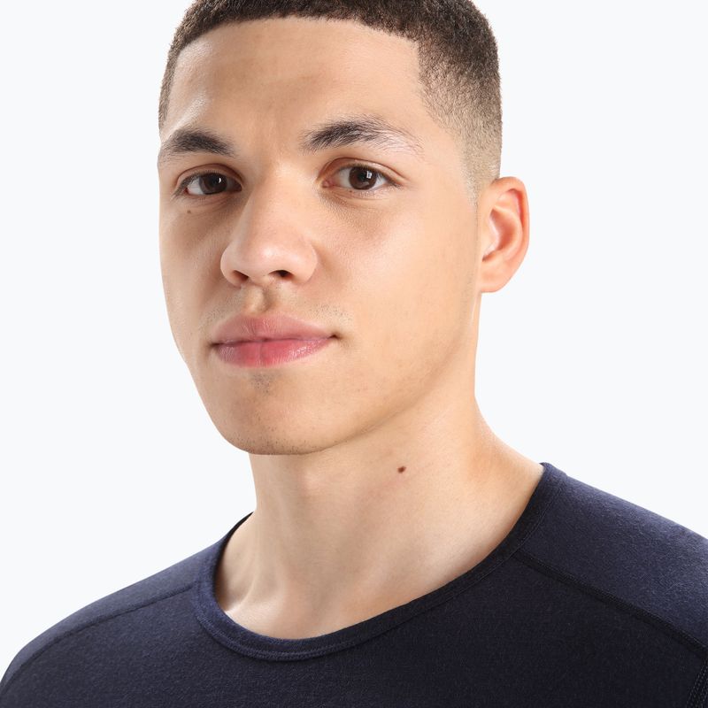 Чоловіча термоактивна кофта icebreaker 200 Oasis Crewe midnight navy 4