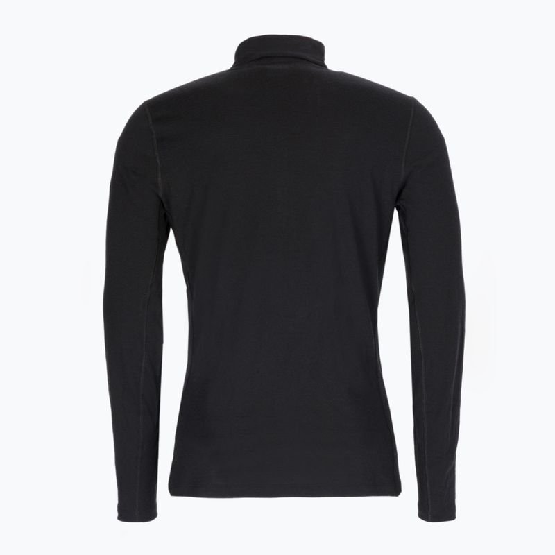 Термокофта чоловіча icebreaker 200 Oasis Half Zip black 8