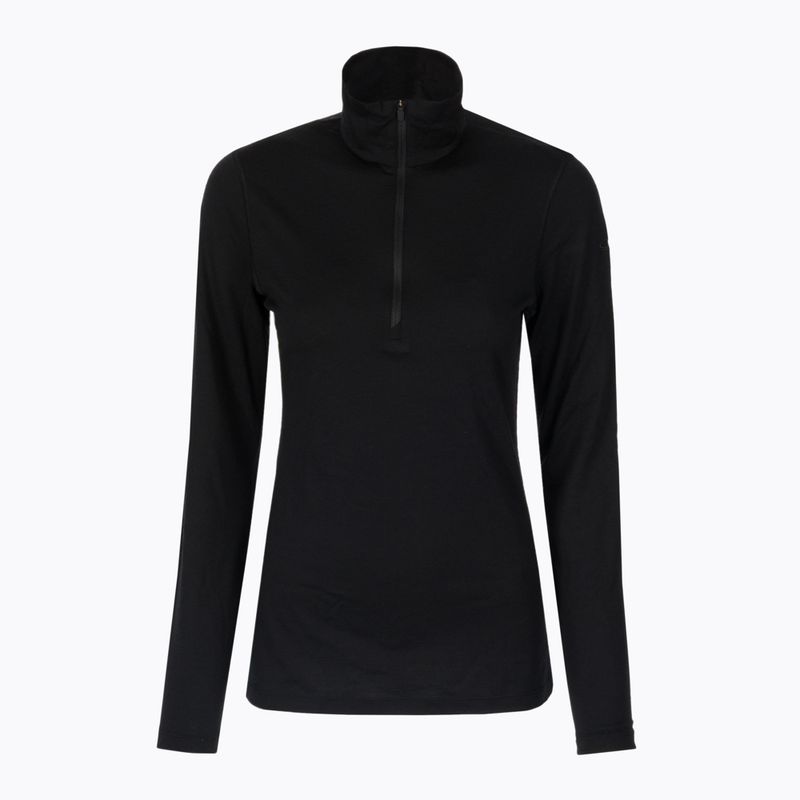 Жіноча термоактивна кофта icebreaker 200 Oasis Half Zip black 6