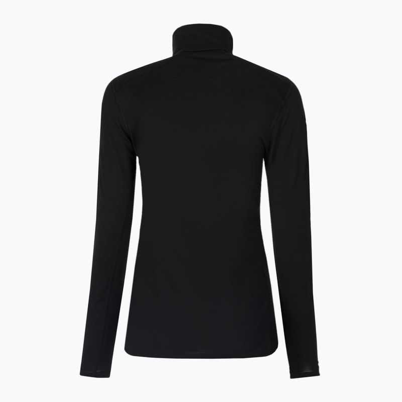 Жіноча термоактивна кофта icebreaker 200 Oasis Half Zip black 7