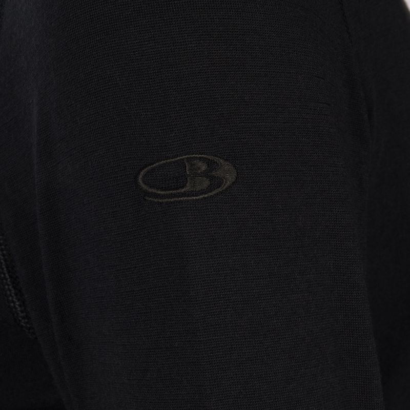 Жіноча термоактивна кофта icebreaker 200 Oasis Half Zip black 8