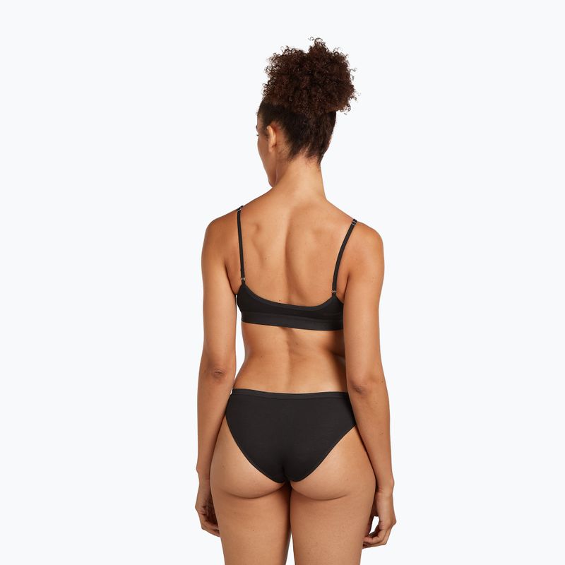 Бюстгальтер термічний icebreaker Merino 150 Siren Bra Inserts black 4
