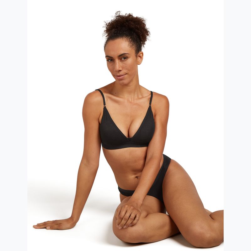 Бюстгальтер термічний icebreaker Merino 150 Siren Bra Inserts black 5