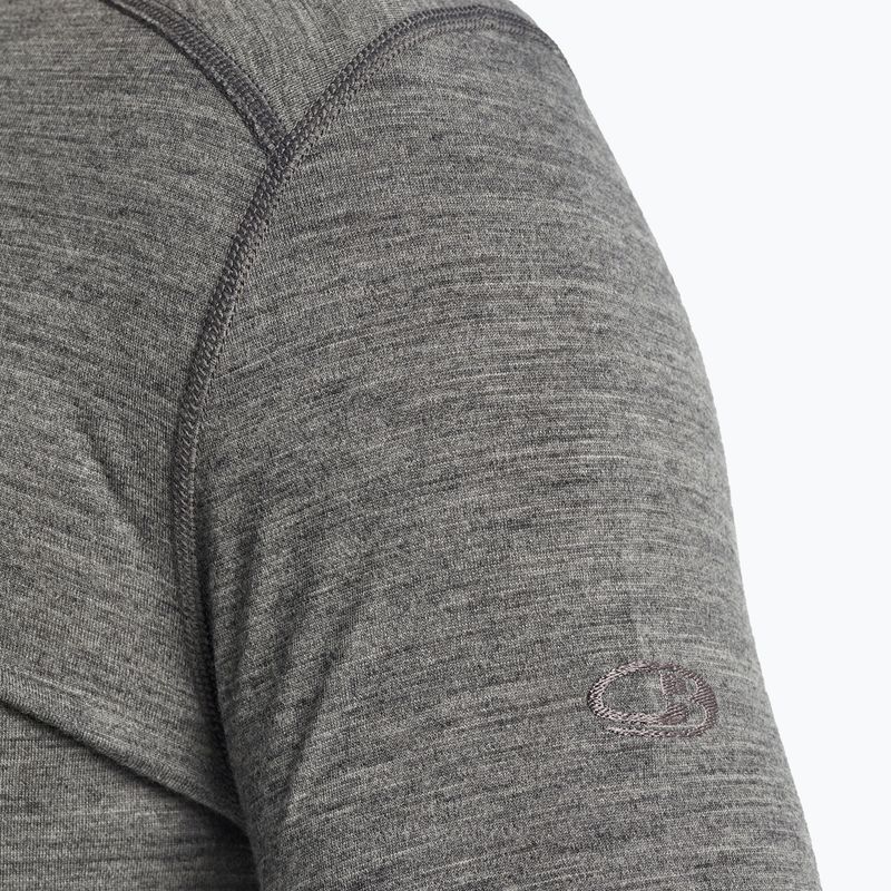 Термокофта чоловіча icebreaker 200 Oasis Half Zip gritstone heather 4
