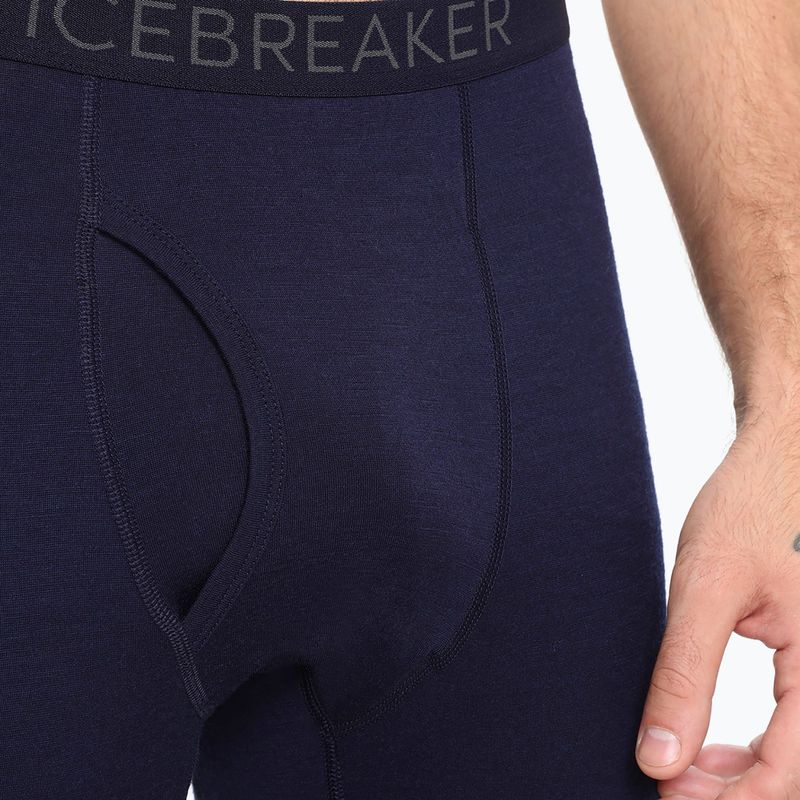 Термоштани чоловічі icebreaker 200 Oasis W/Fly midnight navy 4