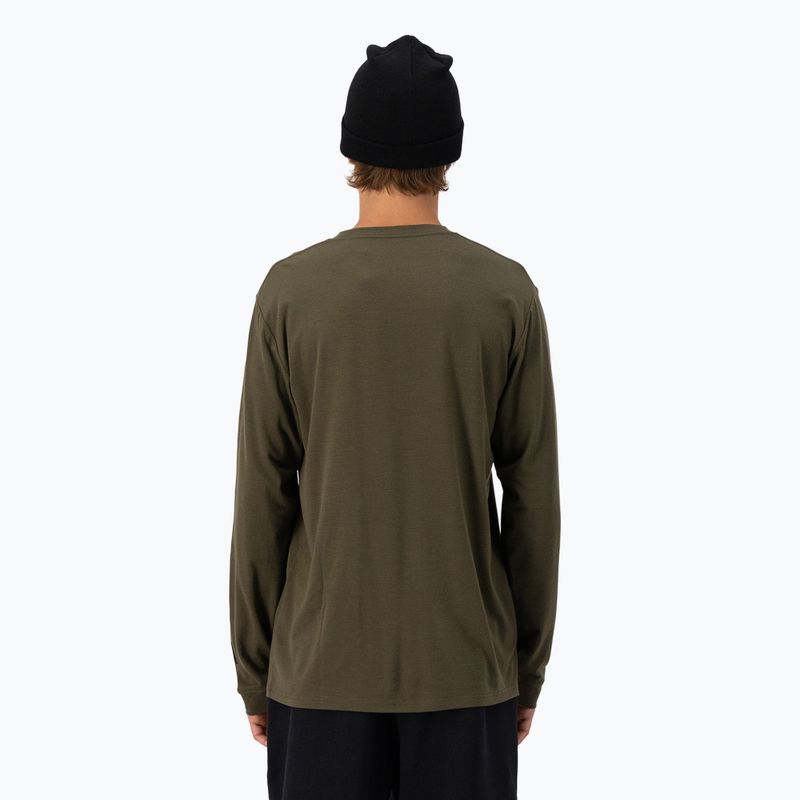 Чоловіча термоактивна кофта Mons Royale Icon dark olive 3