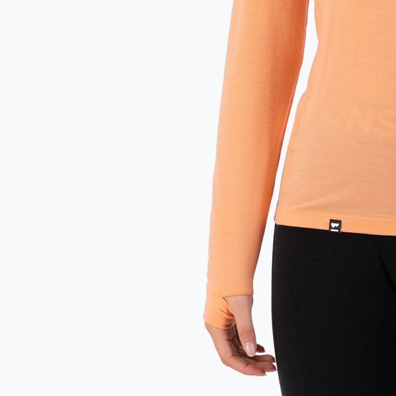 Жіноча термоактивна кофта Mons Royale Cascade Merino Base Layer punch 4