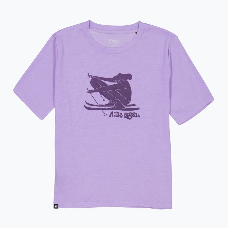 Жіноча футболка Mons Royale Icon Relaxed Tee lupin 4