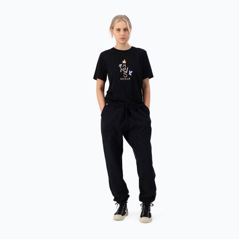 Жіноча футболка Mons Royale Icon Relaxed Tee чорна 2