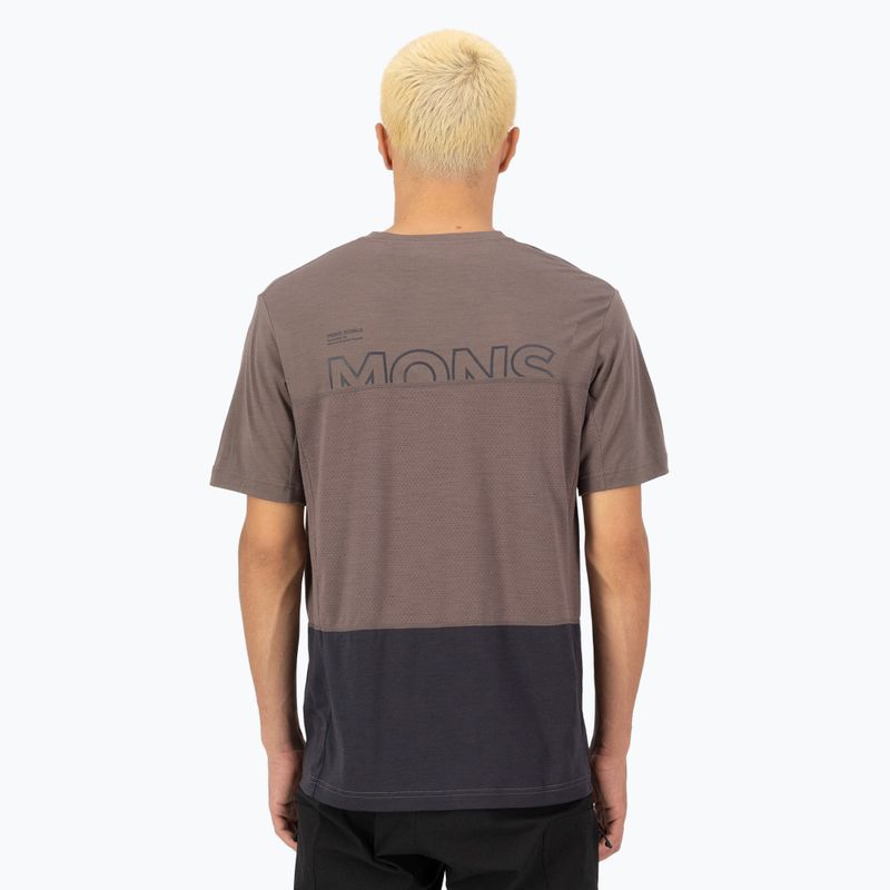 Футболка велосипедна чоловіча Mons Royale Tarn Merino iron/9 iron 2