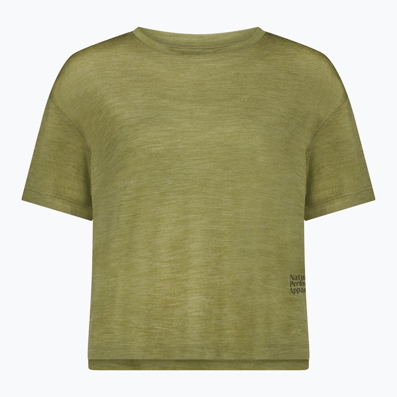 Жіноча термофутболка Mons Royale Zephyr Tencel Boxy fern 3