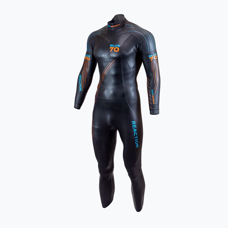 Гідрокостюм для триатлону чоловічий BlueSeventy Reaction 2022 black 2