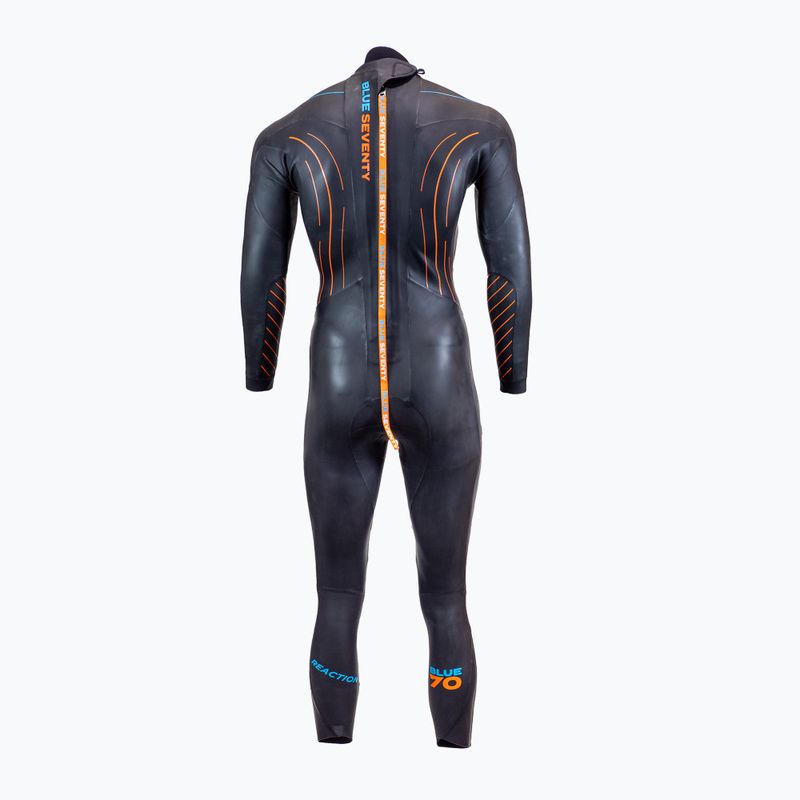 Гідрокостюм для триатлону чоловічий BlueSeventy Reaction 2022 black 4