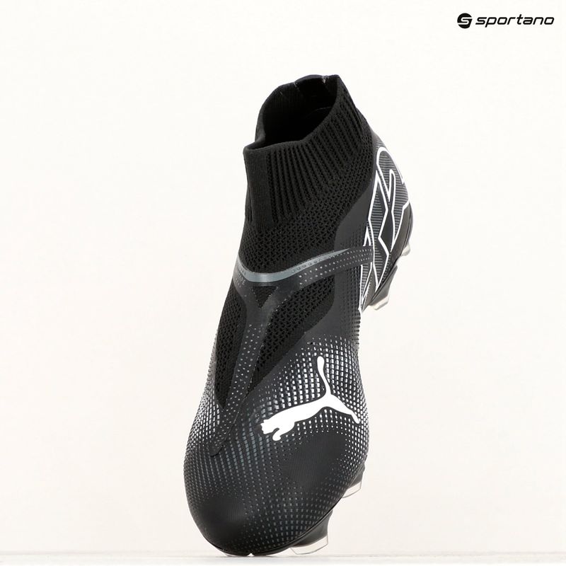 Футбольні бутси PUMA Future 7 Match+ LL FG/AG пума чорні / пума білі 16