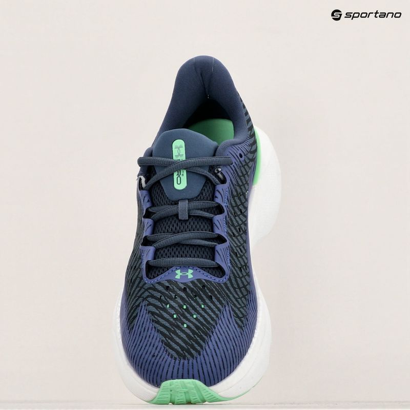 Черевики для бігу чоловічі Under Armour Infinite Pro downpour gray/starlight/matrix green 10