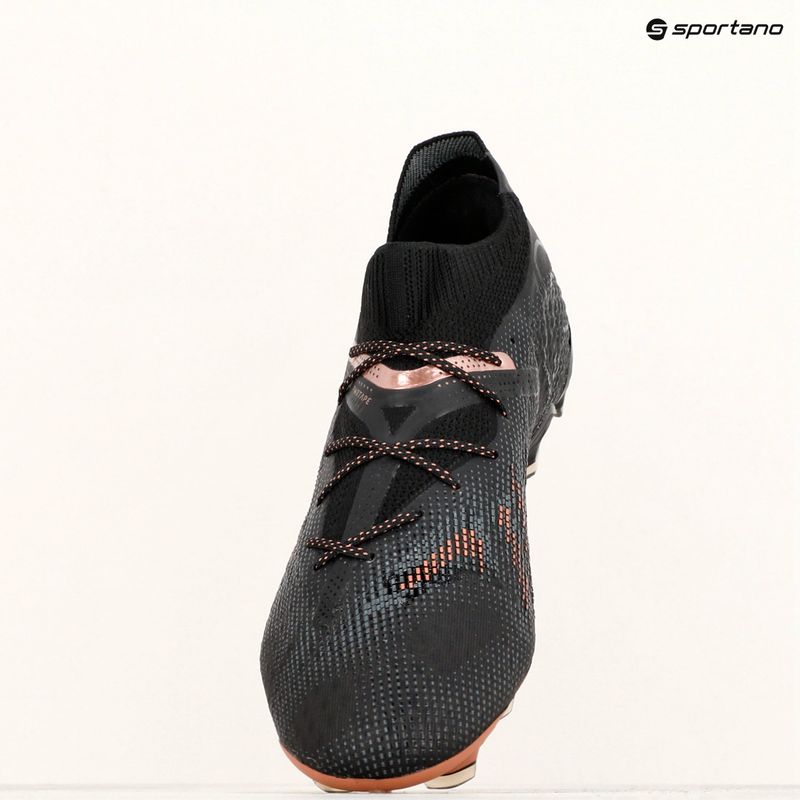 Футбольні бутси PUMA Future 7 Ultimate FG/AG puma чорні / мідна троянда 16