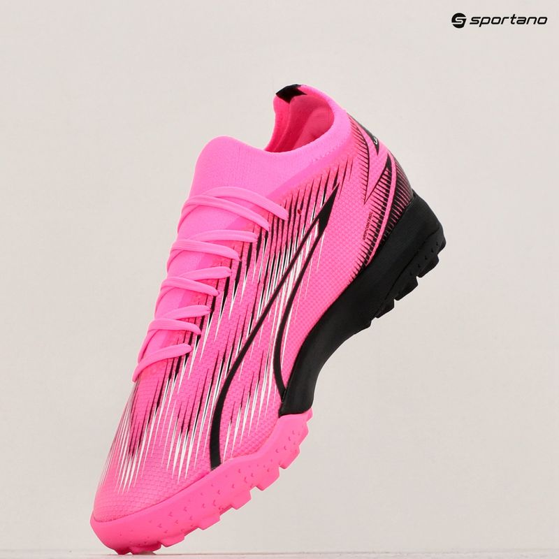 Бутси футбольні PUMA Ultra Match TT poison pink/puma white/puma black 16