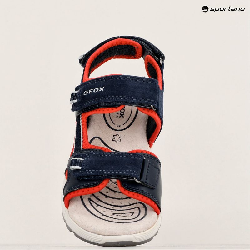 Сандалі дитячі Geox Alben ocean blue/red 16