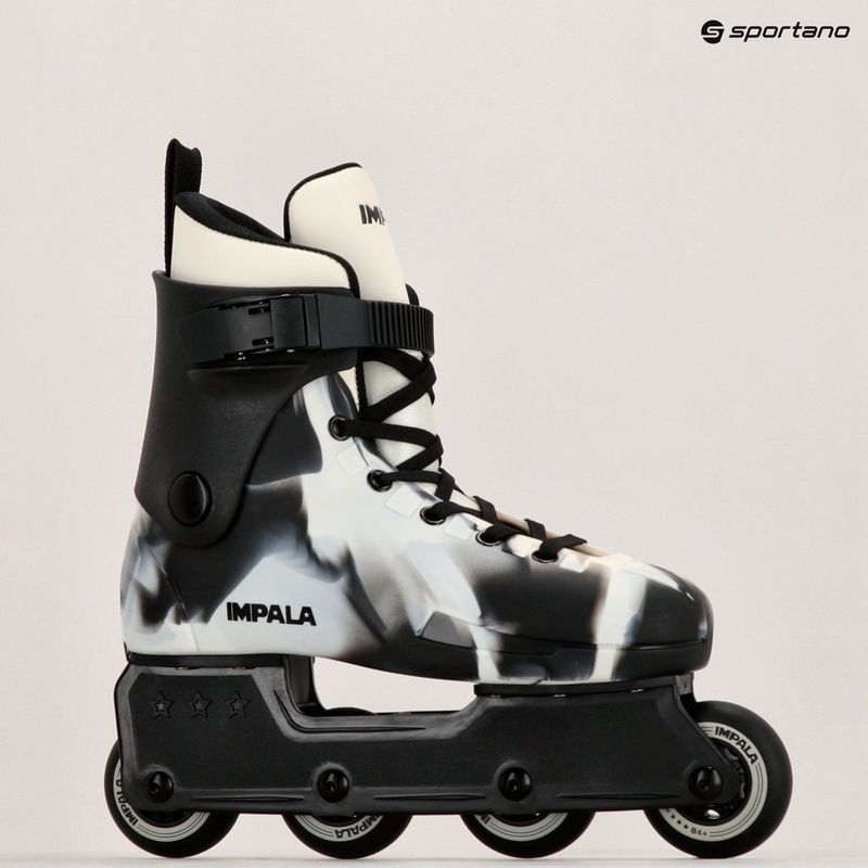 Жіночі роликові ковзани IMPALA Lightspeed Inline Skate монохромні мармурові 13