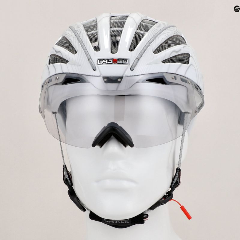 Велосипедний шолом CASCO Speedairo 2 RS pure motion white 9