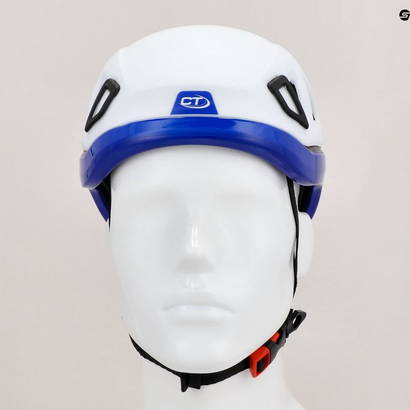 Шолом альпіністський Climbing Technology Sirio white/blue 8