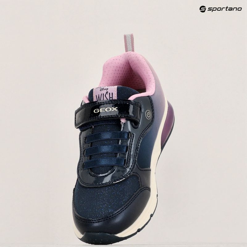Кросівки дитячі Geox Spaceclub navy/lavender 18