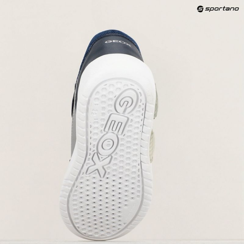 Кросівки дитячі Geox Illuminus ocean blue/silver 18