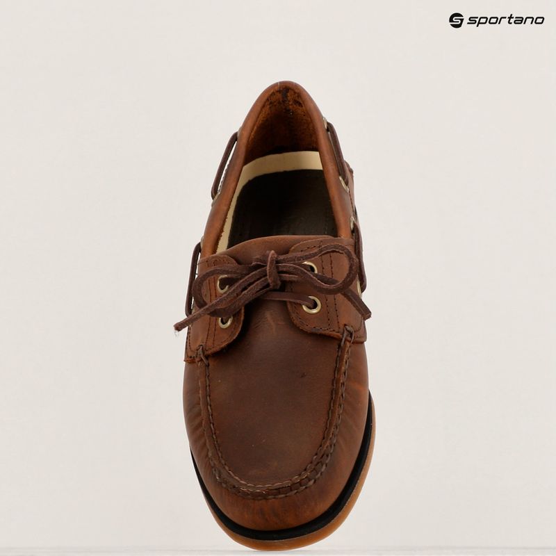 Мокасини чоловічі Timberland Classic Boat Shoe medium brown full grain 9
