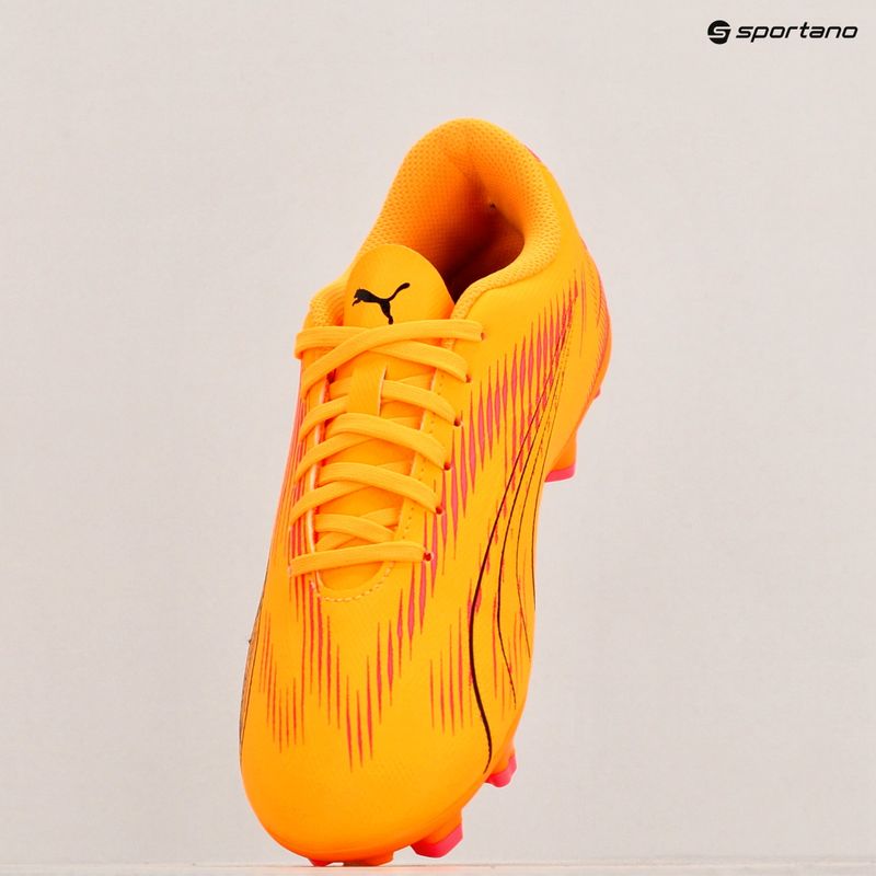 Бутси футбольні дитячі PUMA Ultra Play FG/AG Jr sunset glow/puma black/sun stream 9