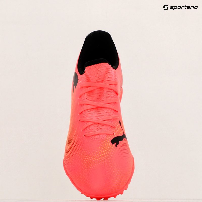 Бутси футбольні PUMA Future 7 Play TT sunset glow/puma black/sun stream 9