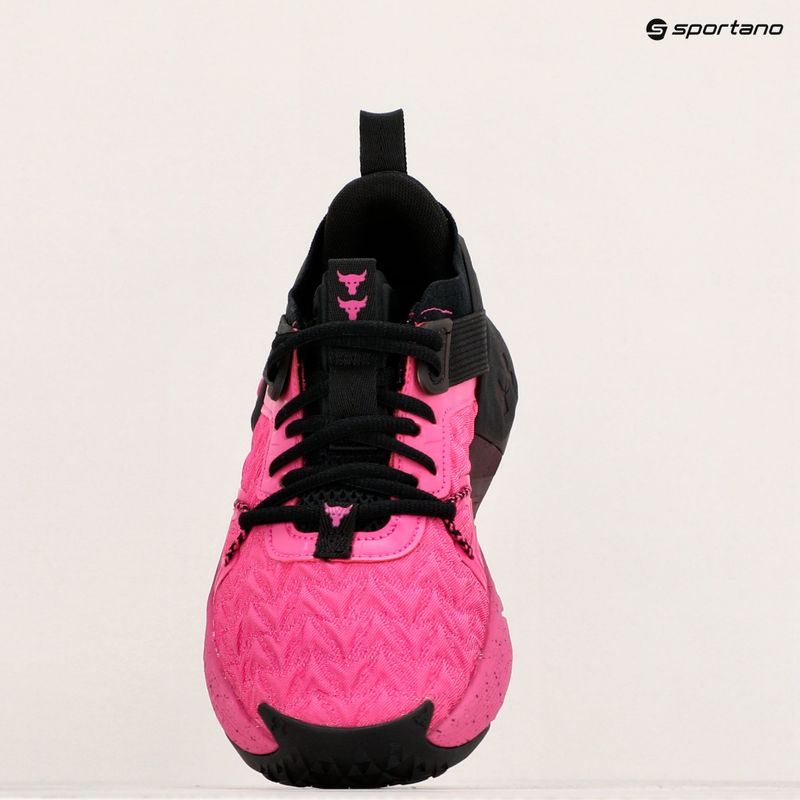 Черевики для тренувань жіночі Under Armour Project Rock 6 astro pink/black/astro pink 15