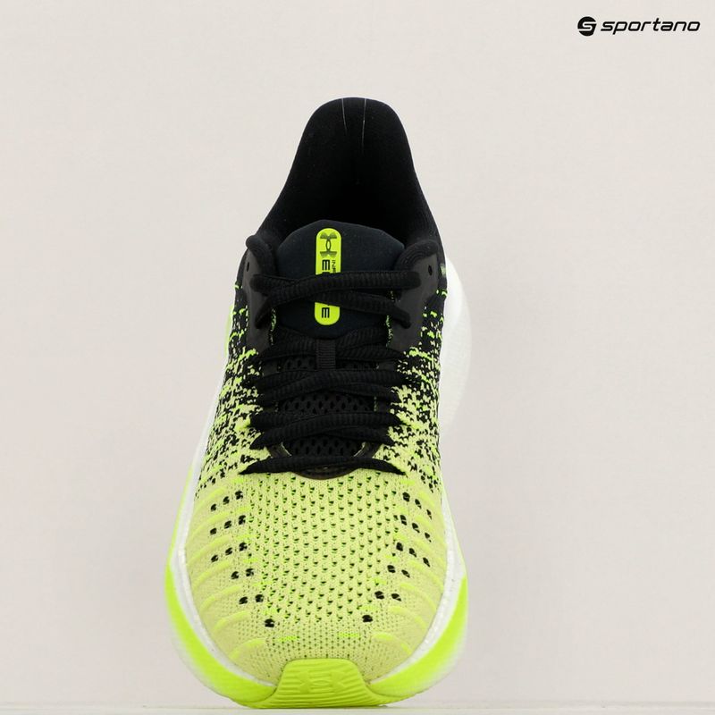 Черевики для бігу жіночі Under Armour Infinite Elite black/sonic yellow/high vis yellow 9