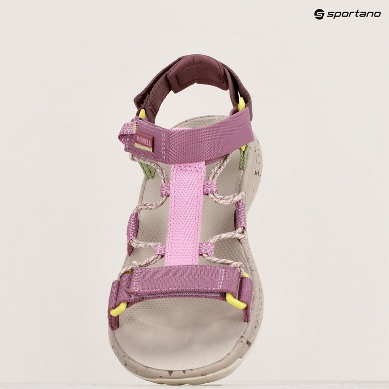 Жіночі трекінгові сандалі Merrell Bravada 2 Strap Sport лілові 15