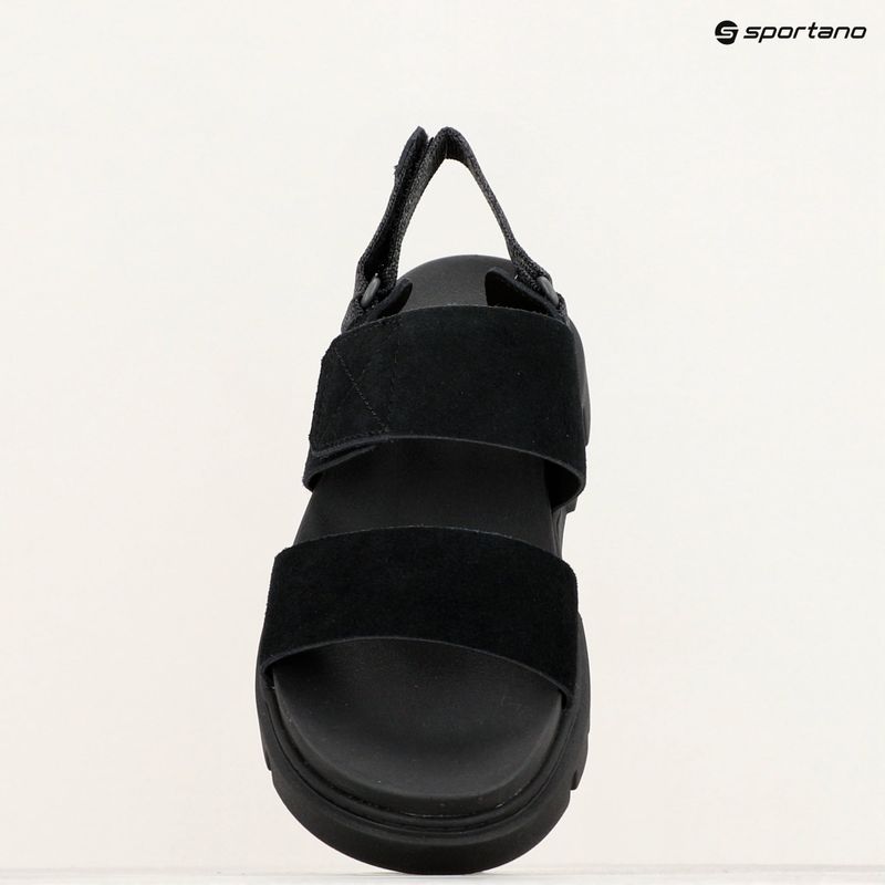 Жіночі замшеві босоніжки Timberland Greyfield 2 Strap чорного кольору 18