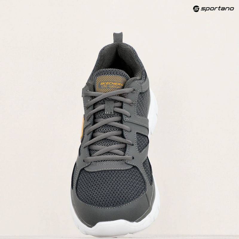 Кросівки чоловічі SKECHERS Burns Agoura charcoal 9
