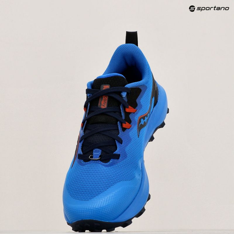 Чоловічі кросівки Saucony Peregrine 14 кобальт/чорний 11
