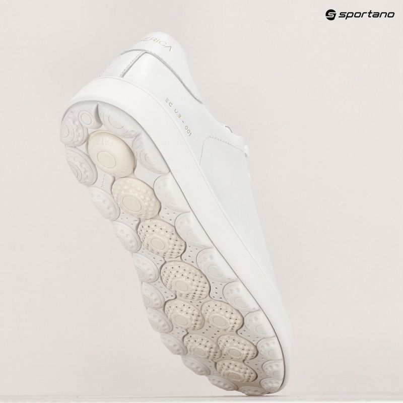 Кросівки чоловічі Geox Spherica Ecub-1 white/sta.white 16