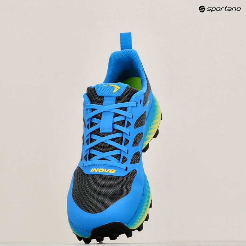 Кросівки для бігу чоловічі Inov-8 Mudtalon dark grey/blue/yellow 10