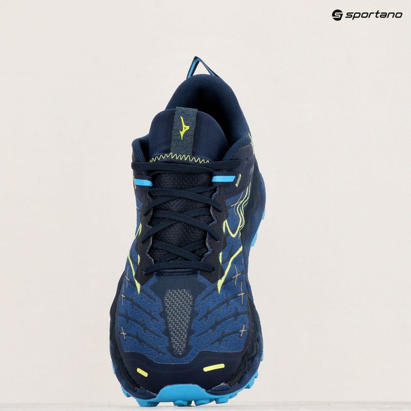 Чоловічі кросівки Mizuno Wave Mujin 10 сукняний синій/яскраво-зелений/шапочка для плавання 14