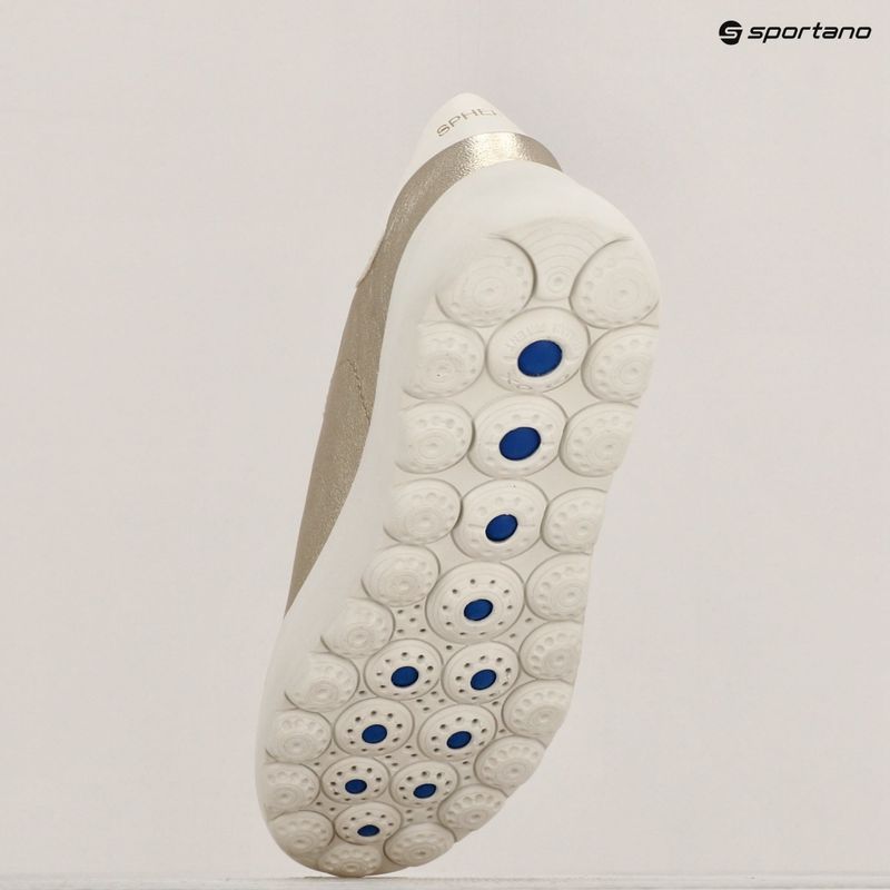 Кросівки жіночі Geox Spherica EC4.1 gold/optic white 10