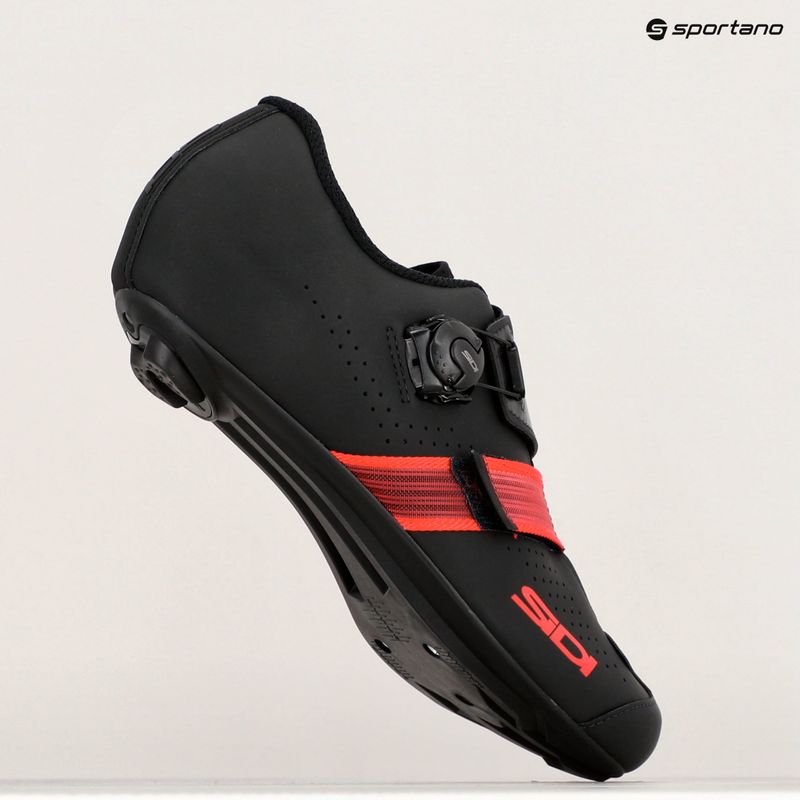 Кросівки велосипедні шосе чоловічі Sidi Prima black/red 11