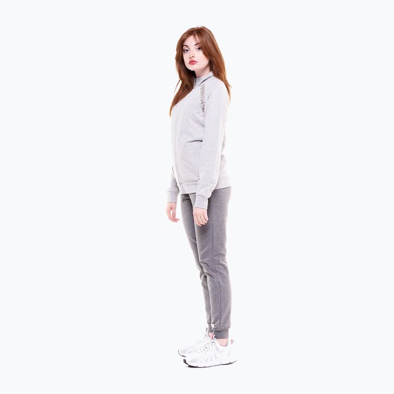 Костюм спортивний жіночий LEONE 1947 Greysongreys grey/melange 4