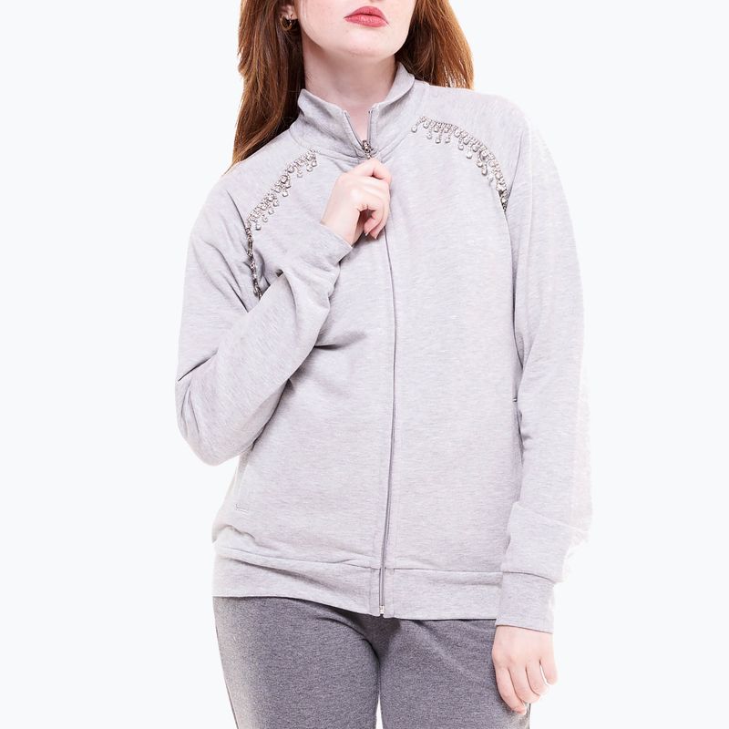 Костюм спортивний жіночий LEONE 1947 Greysongreys grey/melange 5