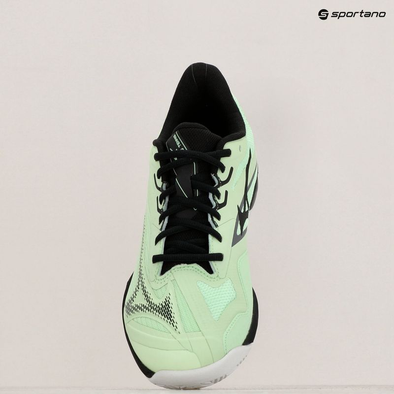 Кросівки тенісні чоловічі Mizuno Wave Exceed Light 2 AC patina green/black/white 9