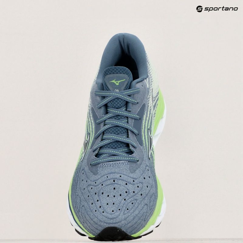 Кросівки для бігу чоловічі Mizuno Wave Sky 6 china blue/white/909 c 9